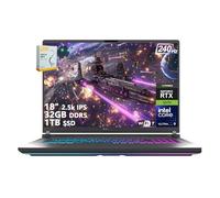 ASUS ROG Strix G18 G815 Ordinateur portable IA de jeu | 18 po 2,5k IPS 240 Hz (100 % DCI-P3, 500 nits) | Intel Core Ultra 9 275HX | 32 Go DDR5 1 To SSD | GeForce RTX 5070 | Wi-Fi 7 Win11 rétroéclairé