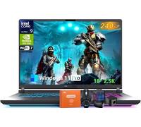 ASUS ROG Strix G18 Ordinateur portable de jeu 18" 2,5K 240 Hz, NVIDIA GeForce RTX 5080 16 Go DDR7, Intel Ultra 9 275HX (jusqu'à 5,4 GHz), 64 Go de RAM DDR5, 4 To SSD, Wi-Fi 7, KB rétroéclairé, Windows
