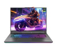 ASUS ROG Strix G18 Ordinateur portable de jeu, AMD Ryzen 9-9955HX, 64 Go de RAM DDR5, 4 To PCIe SSD, écran 18" 2,5K (2560 x 1600) 240 Hz, Nvidia G-Force RTX 5070, clavier RVB 4 zones, W11 Home, gris