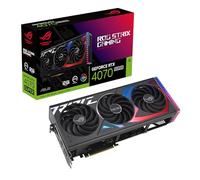 ASUS ROG Strix GeForce RTX™ 4070 Super Gaming Carte Graphique (PCIe 4.0, 12 Go GDDR6X, DLSS 3, HDMI 2.1a, DisplayPort 1.4a, Plaque arrière Massive ventilée, détection d'énergie, synchronisation Aura)