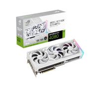 ASUS ROG Strix GeForce RTX™ 4080 White OC Edition Carte graphique Gaming (PCIe 4.0, 16 Go GDDR6X, HDMI 2.1a, DisplayPort 1.4a)