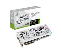 ASUS ROG Strix GeForce RTX 4090 White OC Edition Carte graphique de jeu (PCIe 4.0, 24 Go GDDR6X, HDMI 2.1a, DisplayPort 1.4a) ROG-STRIX-RTX4090-O24G-BLANC