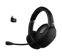 ASUS ROG Strix Go 2.4 - Casque Gaming sans Fil avec USB-C 2.4 GHz, Intelligence Artificielle avec Technologie d'annulation du Bruit, Faible Latence, compatibilité PC, Mac, Nintendo Switch, PS4 Noir