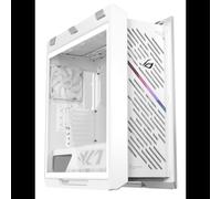 ASUS ROG Strix Helios II - Boîtier PC Midi Tower Blanc, ATX/EATX, 2x3.5", 4x2.5", 3x140mm avant, 1x140mm arrière, USB 3.2 Gen1/Gen2, Verre Trempé