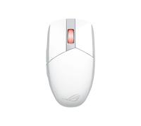 ASUS ROG Strix Impact III Wireless Souris Ambidextre Optique 36000 DPI RF Sans Fil + Bluetooth 5.1, 66.8g, 50G, 650 IPS, Blanc