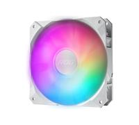 ASUS ROG STRIX LC II 240 ARGB White Edition - Refroidisseur de processeur liquide tout-en-un (2 x ventilateurs radiateurs ROG de 120 mm, Aura Sync RGB, compatible avec Intel et AMD)