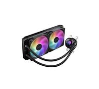 ASUS ROG STRIX LC II 280 ARGB : Refroidisseur liquide CPU All-in-One, 2x140mm, 700-2100 tr/min, Pompe 2800 tr/min, Aluminium, Noir, 35.7dB