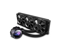 ASUS ROG STRIX LC II 360 - Refroidisseur de processeur liquide tout-en-un (3 x ventilateurs radiateurs ROG de 120 mm, Aura Sync RGB, compatible Intel LGA 1150/1151/1155/1156/1200/2066 et AMD AM4/TR4)