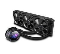 ASUS ROG STRIX LC II 360 - Refroidisseur de processeur liquide tout-en-un (3 x ventilateurs radiateurs ROG de 120 mm, Aura Sync RGB, compatible Intel LGA 1150/1151/1155/1156/1200/2066 et AMD AM4/TR4)