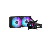 ASUS ROG Strix LC III 240 ARGB Kit de refroidissement liquide pour processeur, radiateur 272mm, 2x120mm, 800-2200RPM, 36dB, sockets LGA1700/AM5/AM4