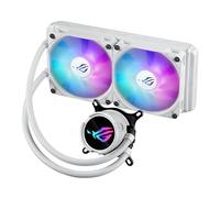 ASUS ROG STRIX LC III 240 ARGB White Edition - Refroidisseur de processeur liquide tout-en-un (bloc d'eau rotatif à 360°, pompe Gen7 v2 Asetek, ventilateurs ARGB avec +10 effets personnalisés)