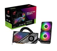 ASUS ROG Strix LC NVIDIA GeForce RTX™ 4090 OC Edition Carte graphique de jeu (PCIe® 4.0, 24 Go GDDR6X, HDMI® 2.1, DisplayPort™ 1.4a, plaque froide à couverture complète, radiateur 240 mm, tube 560 mm)