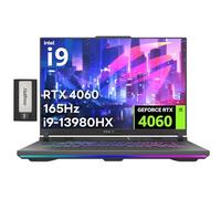 ASUS ROG Strix Nebula FHD Ordinateur portable de jeu 16" 165 Hz, Intel i9-13980HX, 64 Go DDR5, 2 To SSD, NVIDIA GeForce RTX 4060 8G GDDR6, clavier RVB, webcam, Wi-Fi 6, Win 11 Pro, gris, ensemble