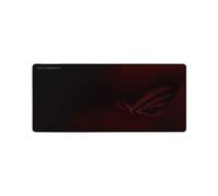 ASUS ROG Strix Scabbard II - Tapis de souris gaming 400x900mm, tissu et caoutchouc, base antidérapante, noir et rouge, résistant à l'eau, l'huile et la poussière