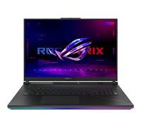 ASUS ROG Strix SCAR 18 G835LX-SA168W Intel Core Ultra 9 275HX Ordinateur portable 45,7 cm (18") WQXGA 64 Go DDR5-SDRAM 2 To SSD NVIDIA GeForce RTX 5090 Wi-Fi 7 (802.11be) Windows 11 Home Noir