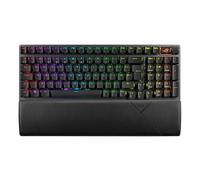 ASUS ROG Strix Scope II 96 Clavier de Jeu sans Fil, Connexion trimode, Mousse amortissante et Coussinets d'amortissement des commutateurs, commutateurs à Neige pré-lubrifiés ROG NX remplaçables à