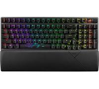 ASUS ROG Strix Scope II 96 - Clavier Gaming sans Fil (accès Rapides, contrôle Multifonction, interrupteurs ROG NX interchangeables, Touches doubleshot, 3 Angles d'inclinaison), QWERTY Espagnol