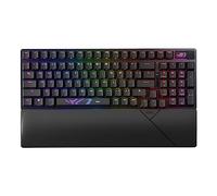 ASUS ROG Strix Scope II 96, clavier mécanique gaming sans fil, touches mécaniques ROG NX, éclairage RVB, Bluetooth 5.1 et 2.4 GHz, compatible avec système d'exploitation Windows 11, disposition