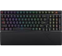ASUS ROG Strix Scope II 96 RX Wireless Tastatur de jeu optique câblé avec Bluetooth et 2,4 GHz, touches de raccourci en streaming, commutateurs optiques ROG RX, schwa