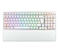 ASUS ROG Strix Scope II 96 Wireless clavier Gaming USB + RF Wireless + Bluetooth QWERTZ Allemand Blanc