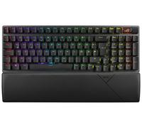 ASUS ROG Strix Scope II 96, clavier mécanique gaming sans fil, touches mécaniques ROG NX, éclairage RVB, Bluetooth 5.1 et 2.4 GHz, compatible avec système d'exploitation Windows 11, disposition