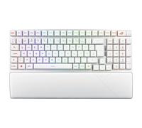 ASUS ROG Strix Scope II 96 Wireless Moonlight - Clavier mécanique Gaming - tri-Mode, Switchs & stabilisateurs ROG NX Snow et Hot-Swap, 3 Angles d'inclinaison et Repose-Poignets, AZERTY