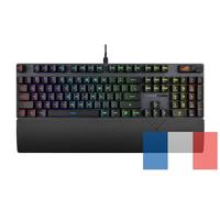 ASUS ROG Strix Scope II RX - Clavier mécanique-Optique, switches ROG RX, Certification d'étancheité IP57, Touches de Clavier en PBT, Commandes Multifonctions, et Repose-Poignets, AZERTY