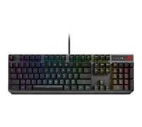 ASUS ROG Strix Scope RX - Clavier - backlit - USB 2.0 - commutateur : interrupteur rouge - noir