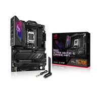 ASUS ROG Strix X670E-E Gaming WiFi 6E Socket AM5 (LGA 1718) Ryzen 7000 ATX Gaming Carte mère (18 + 2 Niveaux d'alimentation, PCIe 5.0, DDR, 4 emplacements M.2, USB 3.2 Gen 2 x 2, WiFi 6E, Fente PCIe