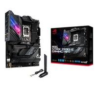 ASUS ROG STRIX Z690-E GAMING WIFI - Carte mère Intel LGA 1700 ATX (18+1 phases d’alimentation, DDR5, PCIe 5.0, dissipateur combiné M.2, WiFi 6E, Ethernet 2,5Gb, 5 M.2 avec carte ROG Hyper, Aura Sync)