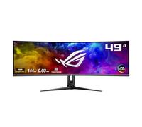 ASUS ROG Swift OLED PG49WCD - Moniteur Gaming incurvé DQHD 49" - 144 Hz, 0,03 ms GtG, G-Sync, FreeSync, HDR 400 - Panneau QD-OLED, 32:9, 5120x1440, DP DSC, HDMI 2.1, Hub USB, 90W USB-C, Ergonomique