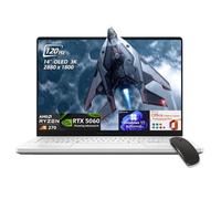ASUS ROG Zephyrus G14 Ordinateur portable de jeu OLED 3K 120 Hz 500 nits AI, AMD Ryzen 9 270, RTX 5060 8 Go, Win11Pro Office Licence à vie, 16 Go de RAM LPDDR5X 1 To SSD, WiFi7, KB rétroéclairé, blanc