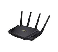 ASUS RT-AX58U AX3000 AiMesh Routeur 5 GHz, 2,4 GHz 3000 Mbit/s Noir Dual Band Wi-Fi (802.11ac, 802.11n, 802.11g, 802.11b), Ethernet Routeur Noir