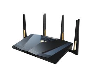 ASUS RT-BE88U routeur sans fil 10 Gigabit Ethernet Bi-bande (2,4 GHz / 5 GHz) Noir, Gris