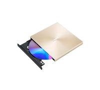 ASUS SDRW-08U8M-U DVD±RW Externe Or - CD-R/RW, DVD±R/RW, DVD±R DL, M-DISC - USB 2.0 - Windows, macOS - 135.5x142.5x13.9mm - CyberLink Power2Go 8