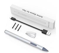 ASUS Stylet pour Ordinateur Portable Transformer/Vivobook Flip/Notebook, Rechargeable, sensibilité à la Pression 4096, Stylet MPP 2.0, argenté
