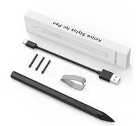 ASUS Stylet rechargeable pour ordinateur portable Transformer/Vivobook Flip Flip Notebook Tactile Portable Tablette Sensibilité à la pression 4096 Protocole Microsoft MPP Noir
