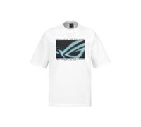 Asus T-Shirt ROG Cosmic Wave - Taille L - Blanc - Coupe Regular