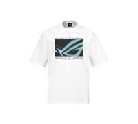 Asus T-Shirt ROG Cosmic Wave - Taille M - Blanc - Coupe Regular
