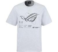 T-Shirt ROG PixelVerse - Taille L - Gris - Coupe Regular
