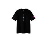 ASUS Tee-Shirt ROG II Edition Hatsune Miku, T-Shirt Noir Mixte édition Collector Gaming (FR/ES, Alpha/Lettres, M, Taille Normale, Taille Normale)