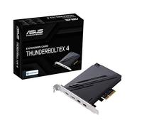 ASUS ThunderboltEX 4 avec contrôleur Intel® Thunderbolt™ 4 JHL 8540, 2 Ports USB de Type C, Bande passante bidirectionnelle jusqu'à 40 Go/s, Prise en Charge DisplayPort 1.4, Charge Rapide jusqu'à 100