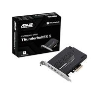 ASUS ThunderboltEX 5 Carte d'extension - Double Ports Thunderbolt™ 5 USB-C, Bande passante 120 Gbit/s, DisplayPort™ 2.1, PCIe 4.0 x4, USB4®, Compatible avec Les Cartes mères Intel série 800