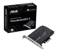 ASUS ThunderboltEX 5 expansion card dual Thunderbolt 5 USB C ports DisplayPort 2.1 PCIe 4.0