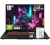 ASUS TUF A18 Ordinateur portable de jeu - AMD Ryzen 7 260 Beat i9-13905H - NVIDIA RTX 5060-32 Go de RAM - SSD de 1 To - Écran WUXGA de 18 po - Clavier rétroéclairé RVB - Caméra FHD Windows 11 avec