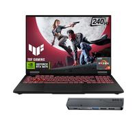 ASUS TUF A18 RTX 5070 Ordinateur portable de jeu, écran WQXGA de 18 po 240 Hz, AMD Ryzen 7 260, 64 Go de RAM, SSD de 2 To, KB rétroéclairé RVB, ensemble avec concentrateur USB-C Thunderobot 7 en 1