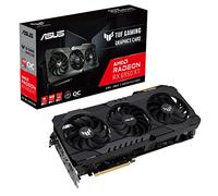 ASUS TUF AMD Radeon RX 6950 XT OC Edition - Carte graphique gaming (16GB GDDR6, PCIe 4.0, HDMI 2.1, DisplayPort 1.4a, Ventilateurs axiaux à double roulement à billes, aluminum, GPU Tweak II)