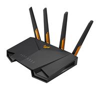 ASUS TUF Gaming AX3000 V2 routeur sans fil Gigabit Ethernet Bi-bande (2,4 GHz / 5 GHz) Noir, Orange
