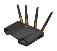 ASUS TUF-AX4200 - Routeur gaming AX4200 Wi-Fi 6, double bande, mode Gaming Mobile, AiProtection Pro gratuit à vie, AiMesh, Gear Accelerator, Port Gaming et Adaptive QoS, Connexion mobile 4G et 5G