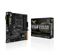ASUS TUF B450M-PLUS GAMING - Carte mère gaming AMD B450 au format mATX avec DDR4 4400MHz, M.2 32 Gb/s, HDMI 2.0b, USB 3.1 Gen 2 Type-C & natif et éclairage LED Aura Sync RGB